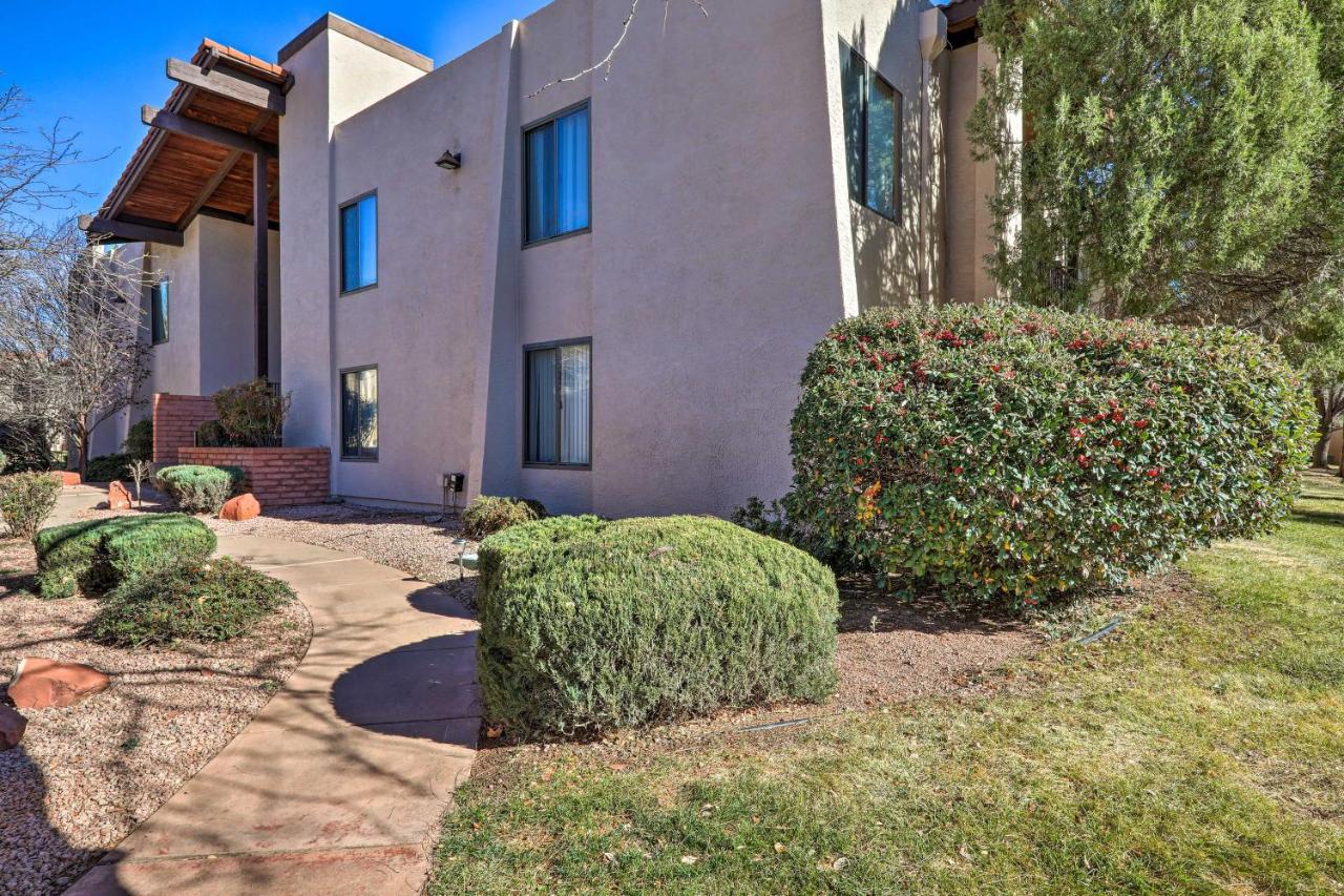 Sedona Condo Mtn Views, Balcony And Hot Tub Access Exterior foto